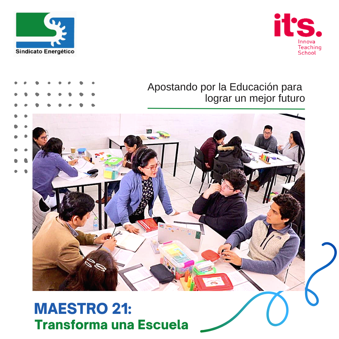 SINERSA desarrollará el programa “Maestro 21: Transforma una Escuela” en colegios aledaños a sus proyectos en Piura